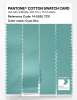 Artikelbild 3 des Artikels “PANTONE® COTTON SWATCH CARD 14-5520 TCX Cyan Sea “
