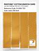 Product image 3 of the product “PANTONE® COTTON SWATCH CARD 15-0955 TCX Old Gold ”