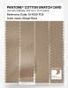 Product image 3 of the product “PANTONE® COTTON SWATCH CARD 15-1020 TCX Ginger Root ”