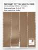 Artikelbild 3 des Artikels “PANTONE® COTTON SWATCH CARD 15-1040 TCX Iced Coffee “
