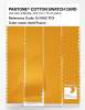 Artikelbild 3 des Artikels “PANTONE® COTTON SWATCH CARD 15-1062 TCX Gold Fusion “