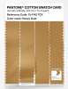 Product image 3 of the product “PANTONE® COTTON SWATCH CARD 15-1142 TCX Honey Gold ”