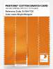 Product image 3 of the product “PANTONE® COTTON SWATCH CARD 15-1164 TCX Bright Marigold ”