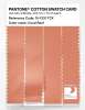 Artikelbild 3 des Artikels “PANTONE® COTTON SWATCH CARD 15-1331 TCX Coral Reef “