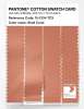 Product image 3 of the product “PANTONE® COTTON SWATCH CARD 15-1334 TCX Shell Coral ”