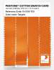 Artikelbild 3 des Artikels “PANTONE® COTTON SWATCH CARD 15-1335 TCX Tangelo “