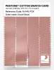 Product image 3 of the product “PANTONE® COTTON SWATCH CARD 15-1415 TCX Coral Cloud ”