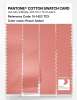 Artikelbild 3 des Artikels “PANTONE® COTTON SWATCH CARD 15-1423 TCX Peach Amber “