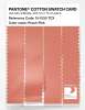Product image 3 of the product “PANTONE® COTTON SWATCH CARD 15-1530 TCX Peach Pink ”