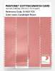 Product image 3 of the product “PANTONE® COTTON SWATCH CARD 15-1621 TCX Candlelight Peach ”