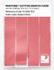 Product image 3 of the product “PANTONE® COTTON SWATCH CARD 15-1626 TCX Salmon Rose ”