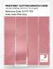 Product image 3 of the product “PANTONE® COTTON SWATCH CARD 15-1717 TCX Pink Icing ”