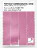 Product image 3 of the product “PANTONE® COTTON SWATCH CARD 15-2215 TCX Begonia Pink ”