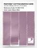Product image 3 of the product “PANTONE® COTTON SWATCH CARD 15-3207 TCX Mauve Mist ”