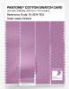 Product image 3 of the product “PANTONE® COTTON SWATCH CARD 15-3214 TCX Orchid ”