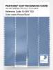 Product image 3 of the product “PANTONE® COTTON SWATCH CARD 15-3917 TCX Frozen Fjord ”