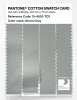 Product image 3 of the product “PANTONE® COTTON SWATCH CARD 15-4003 TCX Storm Gray ”