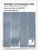 Product image 3 of the product “PANTONE® COTTON SWATCH CARD 15-4008 TCX Blue Fog ”