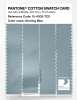 Product image 3 of the product “PANTONE® COTTON SWATCH CARD 15-4309 TCX Sterling Blue ”