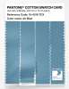 Artikelbild 3 des Artikels “PANTONE® COTTON SWATCH CARD 15-4319 TCX Air Blue “