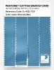 Product image 3 of the product “PANTONE® COTTON SWATCH CARD 15-4323 TCX Ethereal Blue ”