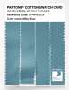 Product image 3 of the product “PANTONE® COTTON SWATCH CARD 15-4415 TCX Milky Blue ”