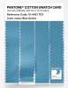 Artikelbild 3 des Artikels “PANTONE® COTTON SWATCH CARD 15-4421 TCX Blue Grotto “