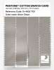 Product image 3 of the product “PANTONE® COTTON SWATCH CARD 15-4502 TCX Silver Cloud ”
