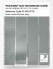 Artikelbild 3 des Artikels “PANTONE® COTTON SWATCH CARD 15-4702 TCX Puritan Gray “