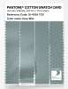 Product image 3 of the product “PANTONE® COTTON SWATCH CARD 15-4706 TCX Gray Mist ”