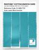 Product image 3 of the product “PANTONE® COTTON SWATCH CARD 15-4825 TCX Blue Curacao ”
