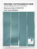 Product image 3 of the product “PANTONE® COTTON SWATCH CARD 15-5210 TCX Nile Blue ”