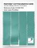 Product image 3 of the product “PANTONE® COTTON SWATCH CARD 15-5218 TCX Pool Blue ”