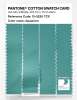 Artikelbild 3 des Artikels “PANTONE® COTTON SWATCH CARD 15-5220 TCX Aquarium “
