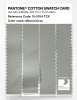 Product image 3 of the product “PANTONE® COTTON SWATCH CARD 15-5704 TCX Mineral Gray ”