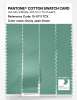 Product image 3 of the product “PANTONE® COTTON SWATCH CARD 15-5711 TCX Dusty Jade Green ”