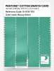 Product image 3 of the product “PANTONE® COTTON SWATCH CARD 15-5718 TCX Biscay Green ”