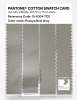 Product image 3 of the product “PANTONE® COTTON SWATCH CARD 15-6304 TCX Pussywillow Gray ”