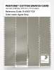 Product image 3 of the product “PANTONE® COTTON SWATCH CARD 15-6307 TCX Agate Gray ”