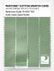 Product image 3 of the product “PANTONE® COTTON SWATCH CARD 15-6317 TCX Quiet Green ”