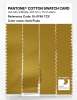 Product image 3 of the product “PANTONE® COTTON SWATCH CARD 16-0748 TCX Gold Flake ”