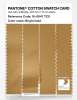 Product image 3 of the product “PANTONE® COTTON SWATCH CARD 16-0947 TCX Bright Gold ”