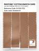 Product image 3 of the product “PANTONE® COTTON SWATCH CARD 16-1235 TCX Sandstorm ”