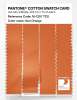 Artikelbild 3 des Artikels “PANTONE® COTTON SWATCH CARD 16-1257 TCX Sun Orange “