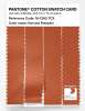 Artikelbild 3 des Artikels “PANTONE® COTTON SWATCH CARD 16-1260 TCX Harvest Pumpkin “