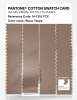 Artikelbild 3 des Artikels “PANTONE® COTTON SWATCH CARD 16-1318 TCX Warm Taupe “