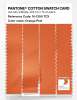 Artikelbild 3 des Artikels “PANTONE® COTTON SWATCH CARD 16-1359 TCX Orange Peel “