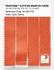 Artikelbild 3 des Artikels “PANTONE® COTTON SWATCH CARD 16-1361 TCX Carrot “