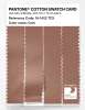 Product image 3 of the product “PANTONE® COTTON SWATCH CARD 16-1422 TCX Cork ”