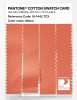 Artikelbild 3 des Artikels “PANTONE® COTTON SWATCH CARD 16-1442 TCX Melon “